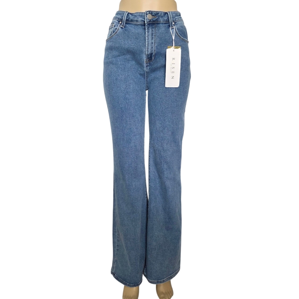 NWT Risen Clean Flare Jeans Size-15/32 - Picture 4 of 16